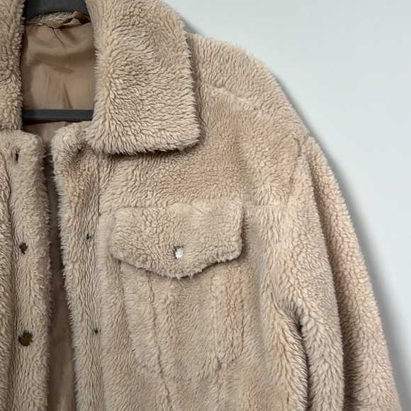 Free People Sherpa Trucker Jacket - Picture 4 of 5